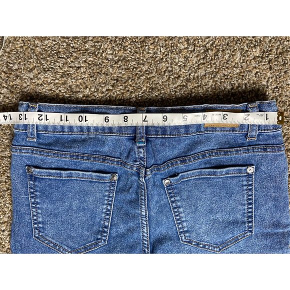 Jordache Bermuda High Rise Shorts Girls Size 16 Multicolor Stars Be Happy - Picture 12 of 12